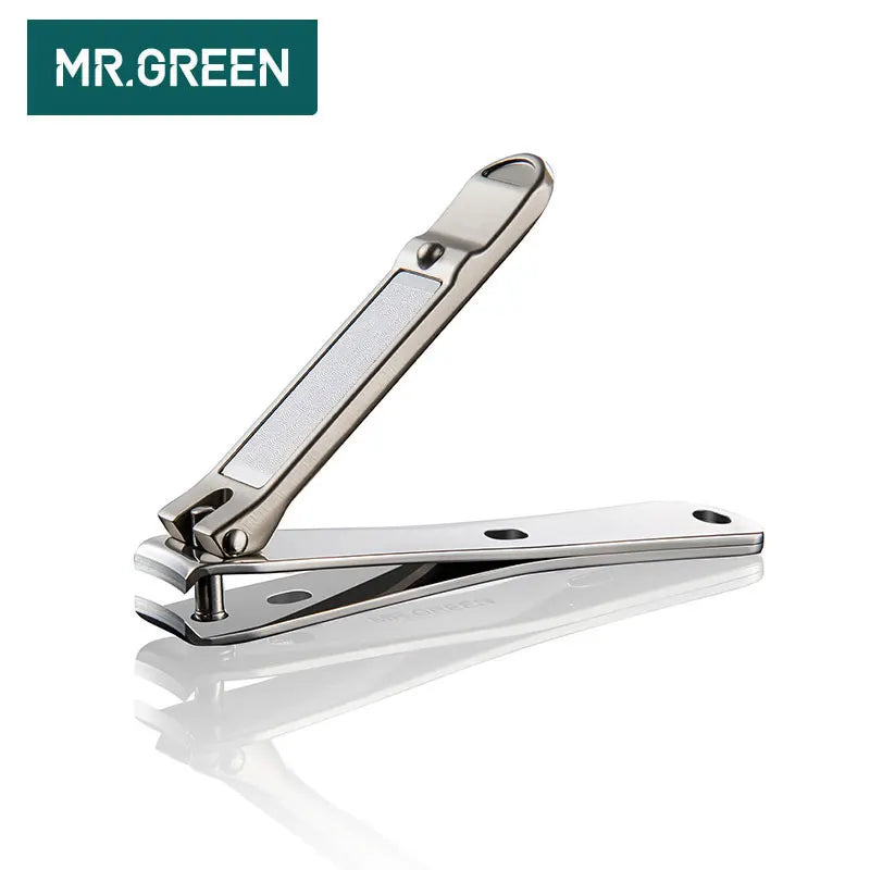 MR.GREEN stainless steel nail clippers trimmer pedicure care nail clippers professional fish scale nail file nail clipper tools