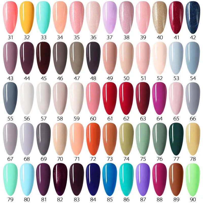VENALISA 7.5ml Nail Gel Polish VIP4 HEMA Free Semi Permanent Soak off UV LED Nail Gel Varnish Full Coverage Nail Gel Lacquer