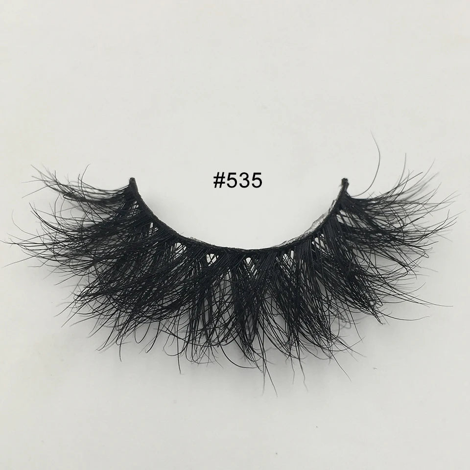 RED SIREN Fluffy Eyelashes 10mm-18mm 3d Mink Eyelashes Handmade Soft Volume Natural Lashes Maquillaje Lash Vendors False Lashes