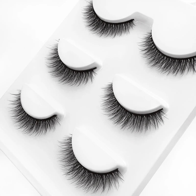 SHIDISHANGPIN Mink Lashes 2/30/50/100 Boxes 3D Eyelashes Luxury Dramatic Volume 3D False Eyelashes Extension Maquiagem