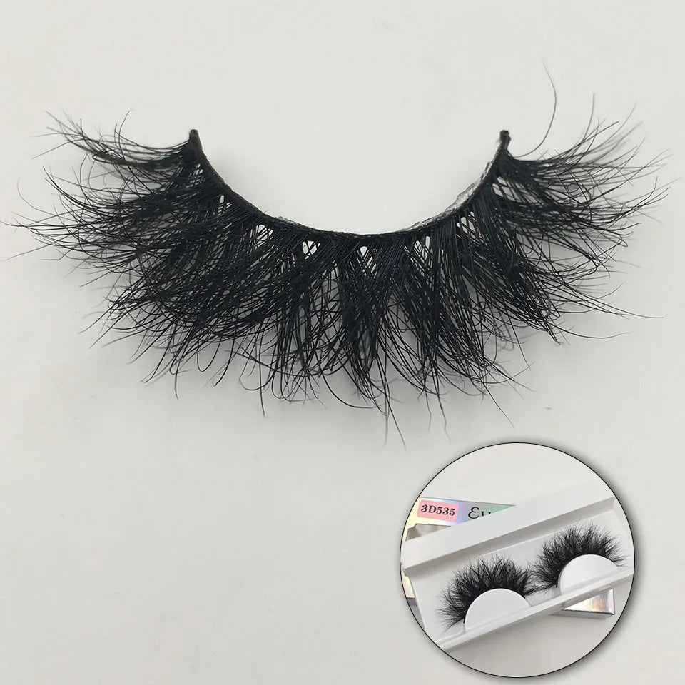 RED SIREN Fluffy Eyelashes 10mm-18mm 3d Mink Eyelashes Handmade Soft Volume Natural Lashes Maquillaje Lash Vendors False Lashes