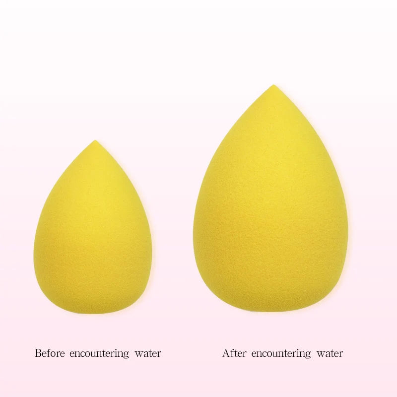 Makeup Foundation Non-latex Sponge Sponge Beauty Egg Dry Water Becomes Bigger Oblique Does Not Eat Powder Puff Make-up Tools
