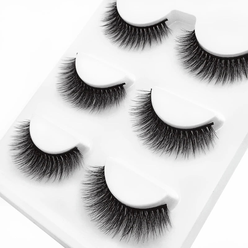 SHIDISHANGPIN Mink Lashes 2/30/50/100 Boxes 3D Eyelashes Luxury Dramatic Volume 3D False Eyelashes Extension Maquiagem