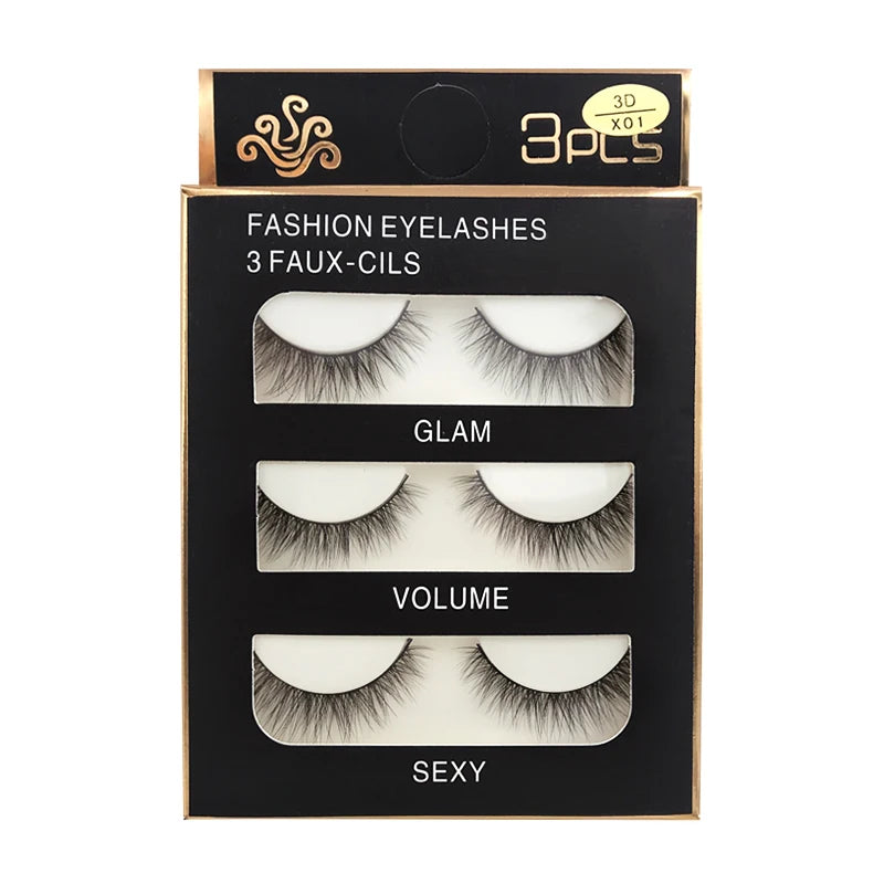 SHIDISHANGPIN Mink Lashes 2/30/50/100 Boxes 3D Eyelashes Luxury Dramatic Volume 3D False Eyelashes Extension Maquiagem