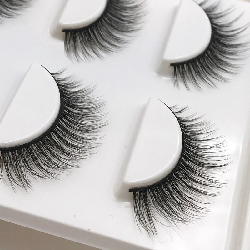 SHIDISHANGPIN Mink Lashes 2/30/50/100 Boxes 3D Eyelashes Luxury Dramatic Volume 3D False Eyelashes Extension Maquiagem