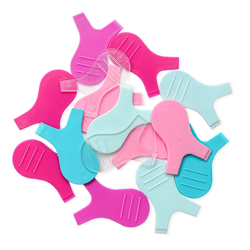 10/20 Pcs Reuseable Plastic Eyelash Brush Cleaning Y Shape Grafted lashes Mascara Brushes Eyelash Extension women Makeup Tools