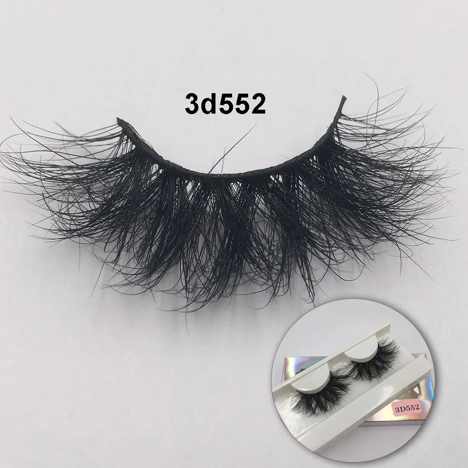 RED SIREN Fluffy Eyelashes 10mm-18mm 3d Mink Eyelashes Handmade Soft Volume Natural Lashes Maquillaje Lash Vendors False Lashes