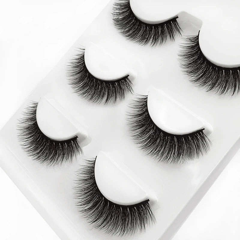 SHIDISHANGPIN Mink Lashes 2/30/50/100 Boxes 3D Eyelashes Luxury Dramatic Volume 3D False Eyelashes Extension Maquiagem