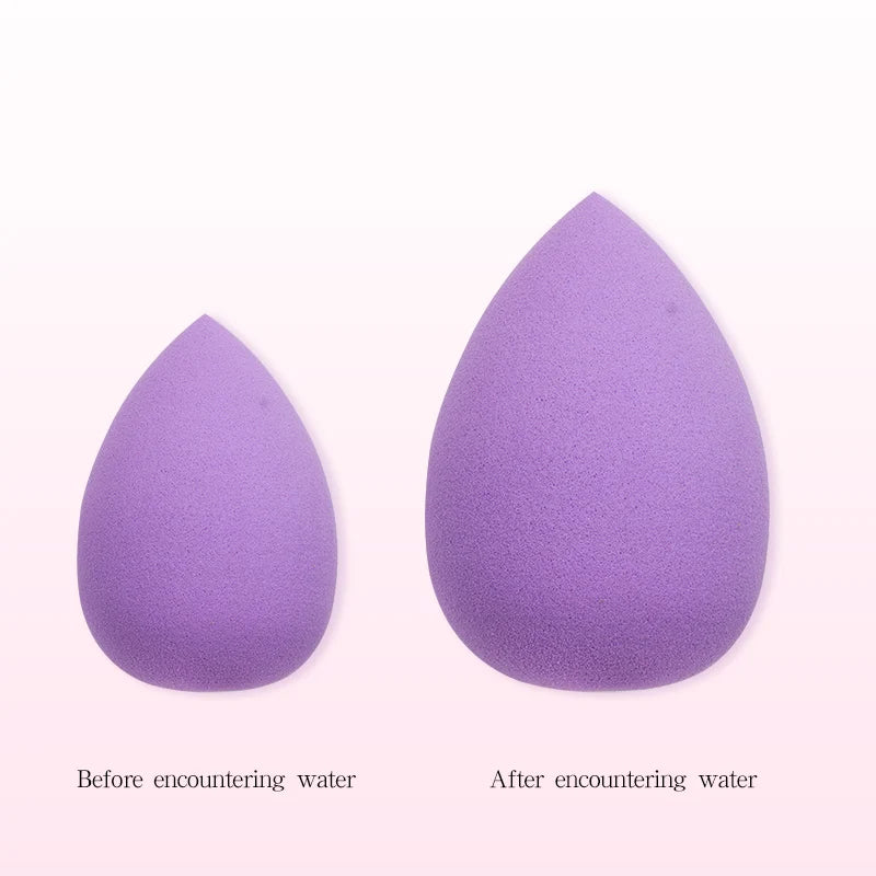 Makeup Foundation Non-latex Sponge Sponge Beauty Egg Dry Water Becomes Bigger Oblique Does Not Eat Powder Puff Make-up Tools