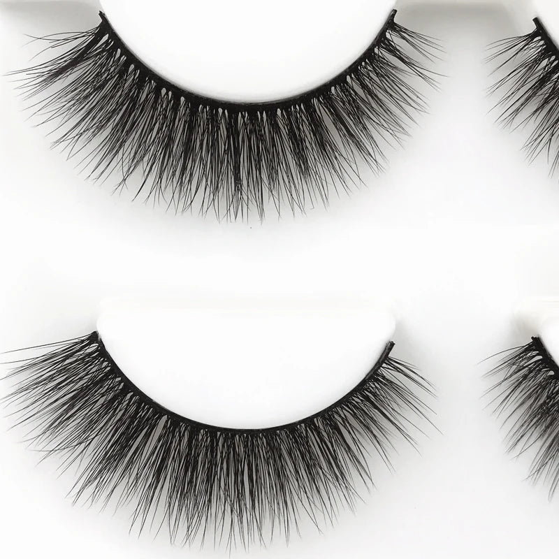 SHIDISHANGPIN Mink Lashes 2/30/50/100 Boxes 3D Eyelashes Luxury Dramatic Volume 3D False Eyelashes Extension Maquiagem