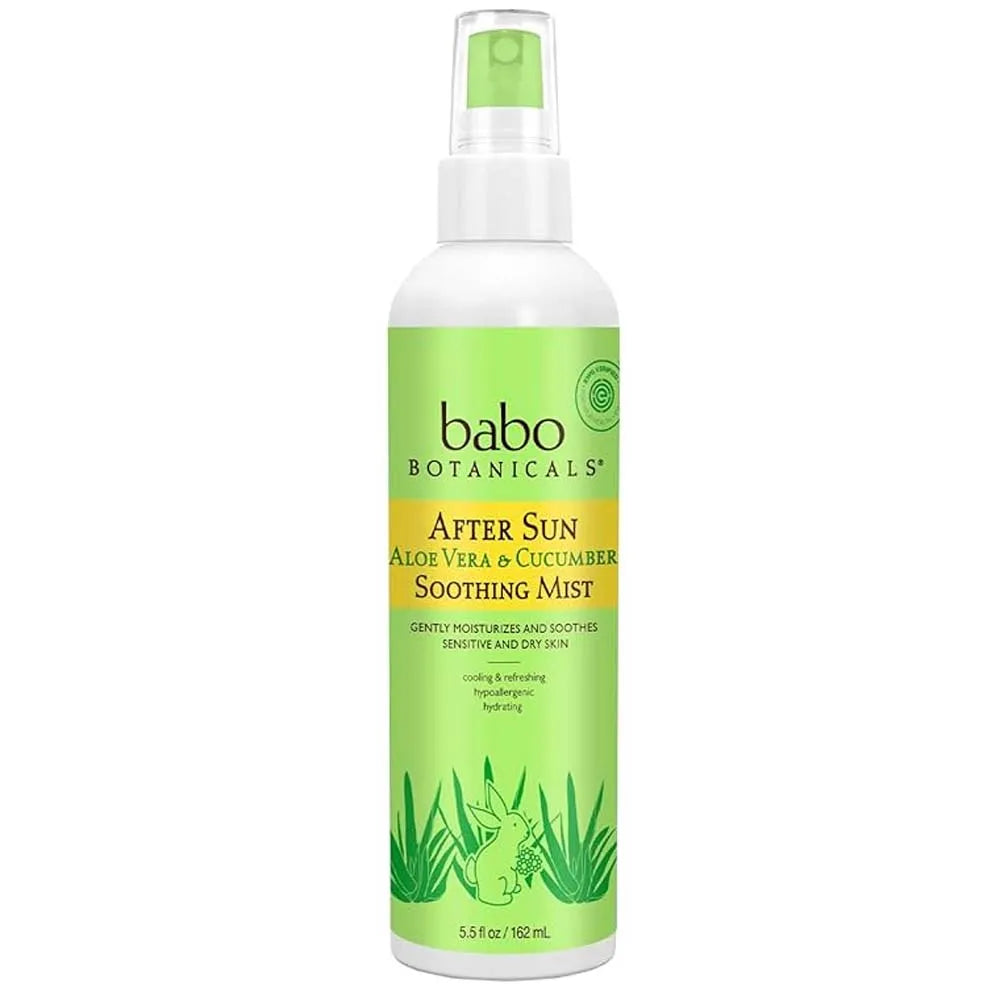 Babo Botanicals After Sun Aloe Vera Cucumber Mist 5.5oz