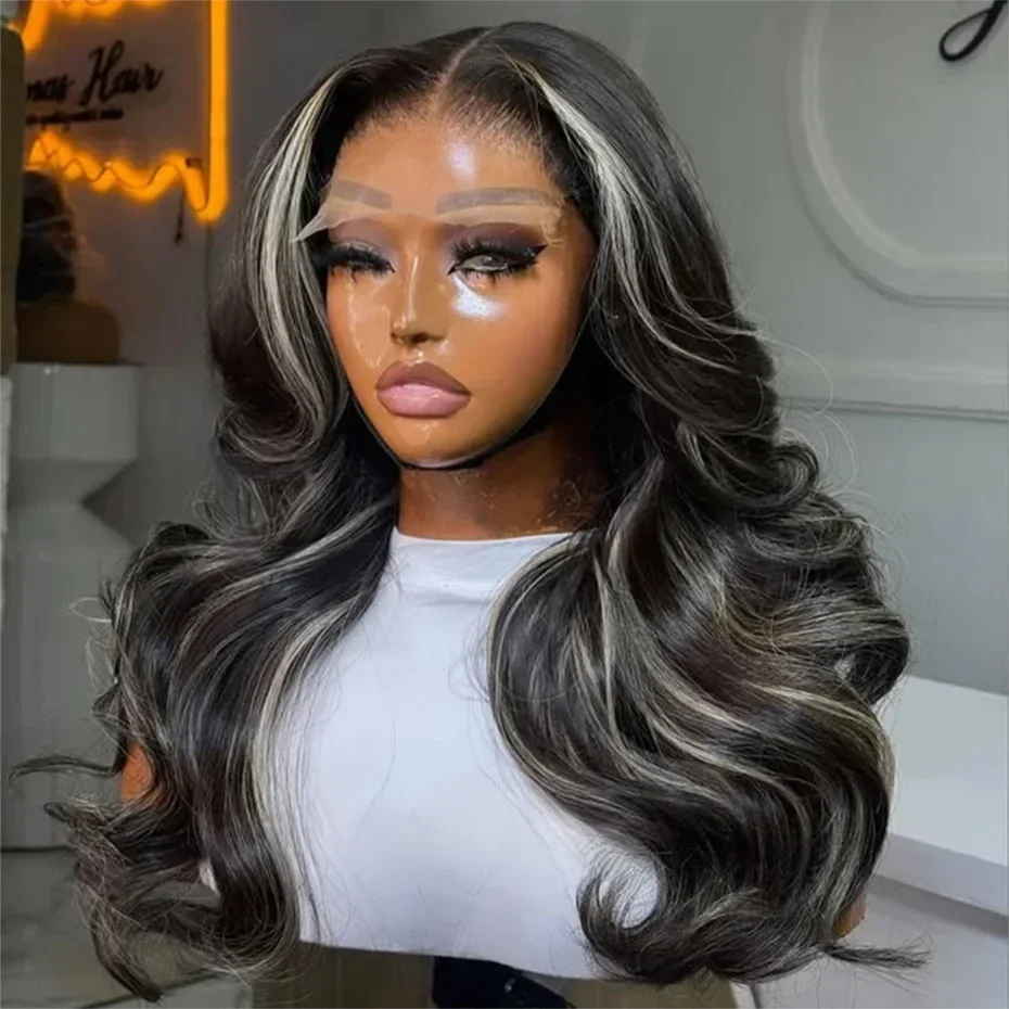 Navy Blue Light Pink Deep Wave Lace Front Wigs Free Part Long Curl Wavy Heat Fiber Synthetic Wig Makeup Cosplay Black Women Use