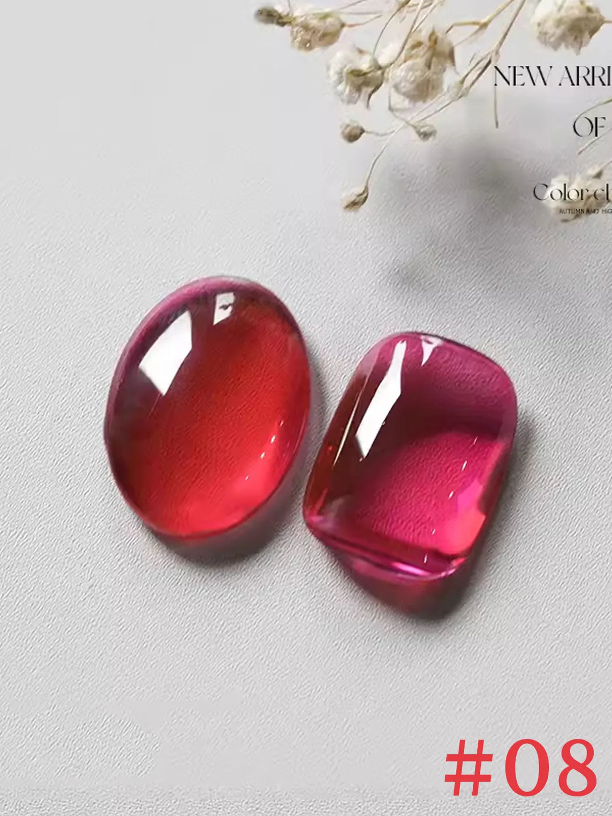 MIANEL 12ML Candy Glass Gel Nail Polish Set Ice-Clear Dopamine Spring Nails Fantasy Nail Art 1-10 Pcs