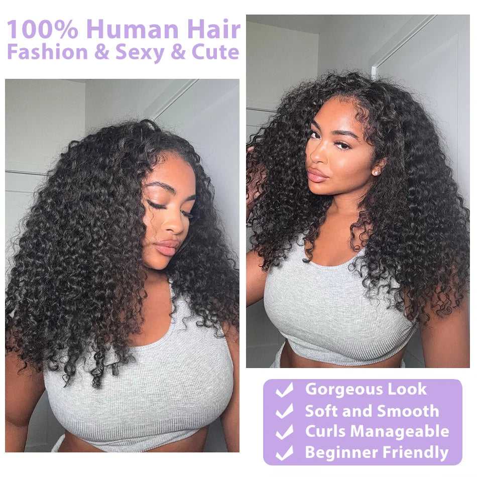 100% Human Hair Short Bob Wigs 13x4 Pre Plucked Human Hair Wig  13x6 Human Hair Deep Wave Human Hair Wigs For Black Women 5x5 Glueless HD Lace Front Wig Ready to Go