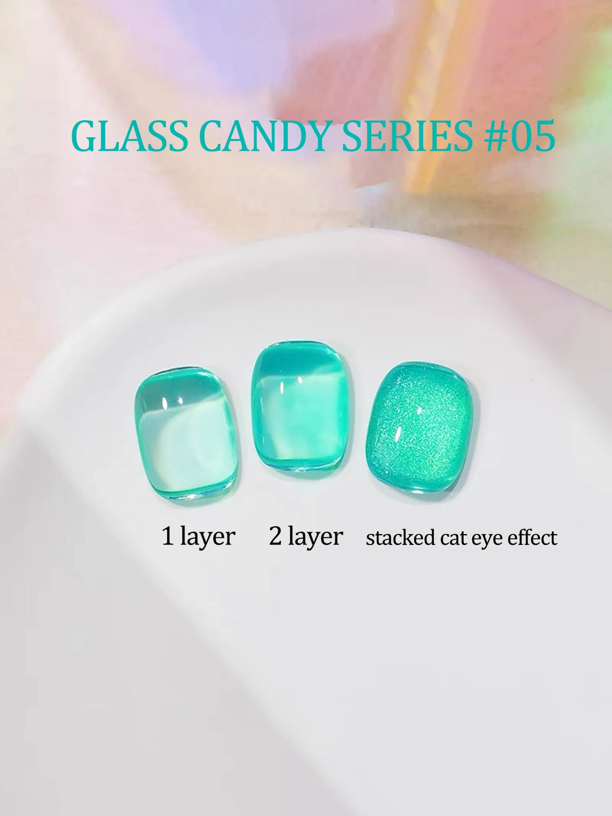 MIANEL 12ML Candy Glass Gel Nail Polish Set Ice-Clear Dopamine Spring Nails Fantasy Nail Art 1-10 Pcs