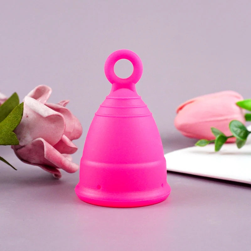 Period Menstrual Bowls For Menstruation Antispill Medical Grade Menstrual Cups Medical Silicone Women's Menstrual Collector