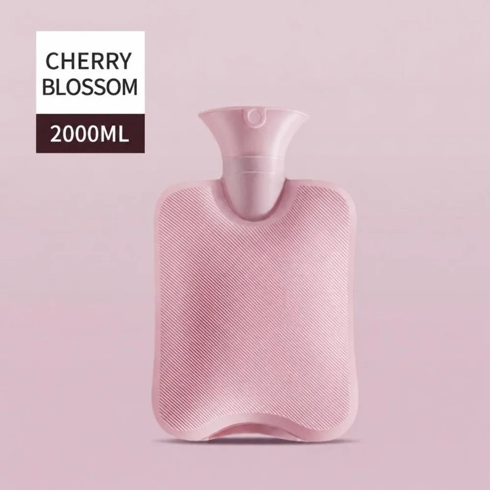 1000ml/2000ml Hot Water Bottle Explosion-Proof Warm Water Bag Leak-proof Hot Water Bag Winter