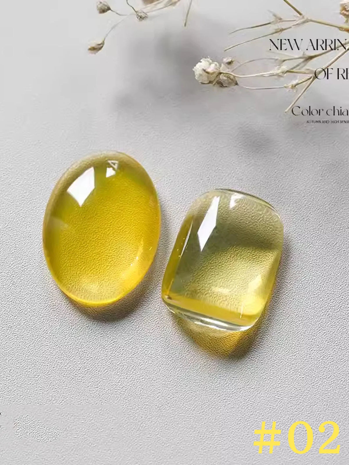 MIANEL 12ML Candy Glass Gel Nail Polish Set Ice-Clear Dopamine Spring Nails Fantasy Nail Art 1-10 Pcs