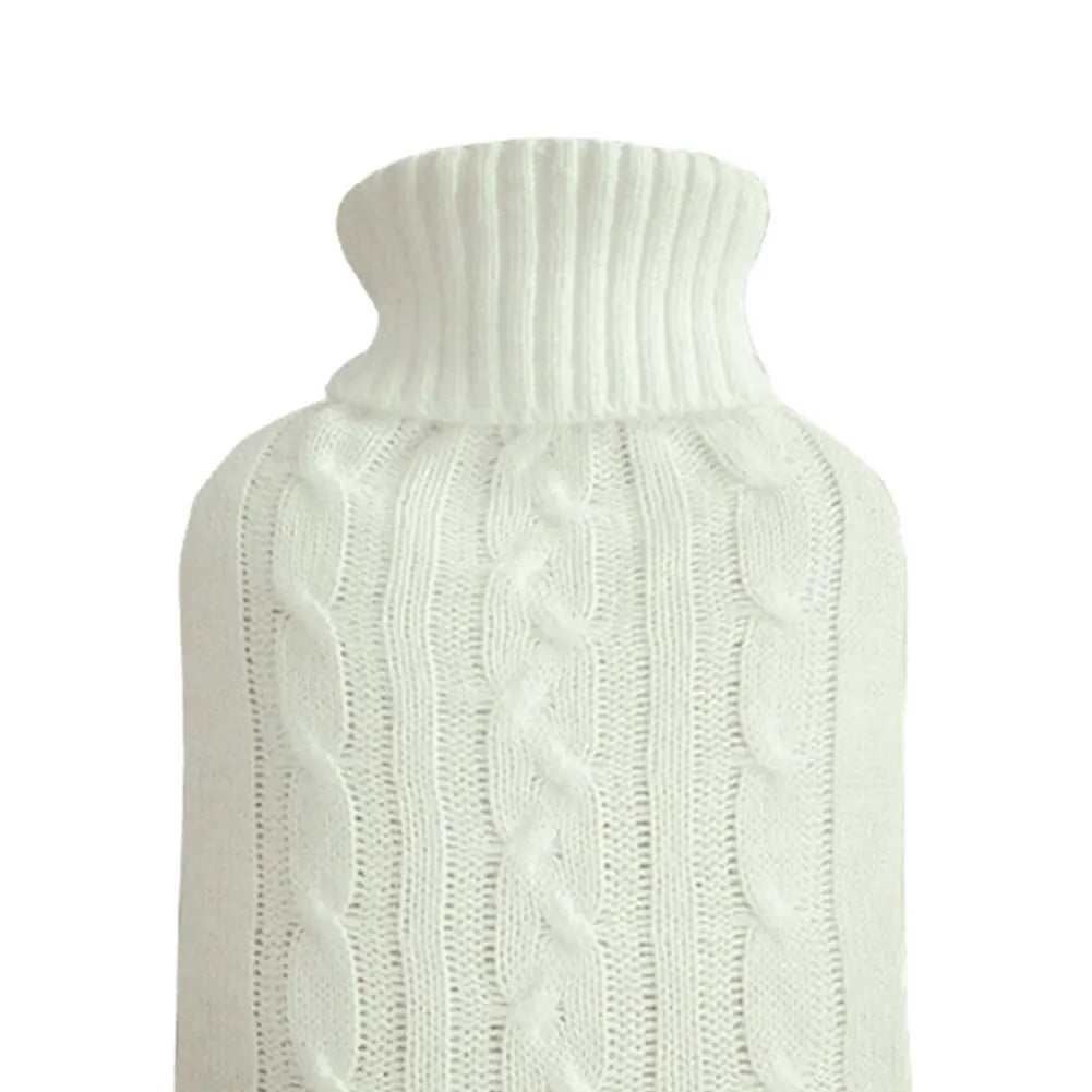 Hot Water Bottle Cover Warm Water Bottle Cover Thickened Hand & Feet Warmer Bag Cover Long Lasting Plush for Hot & Cold Compress