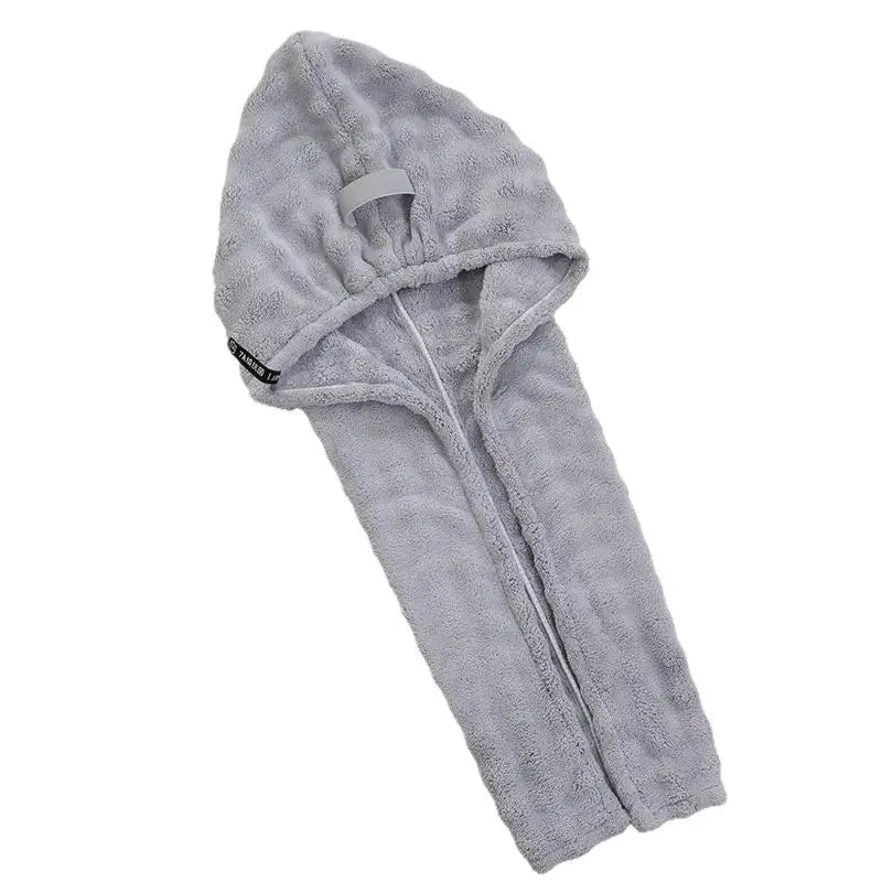 1Pcs Quick Dry Absorbent Hair Towel Long Hair Kids Girl Soft Coral Bath Cap For Women Hair Towel Cap Wrap