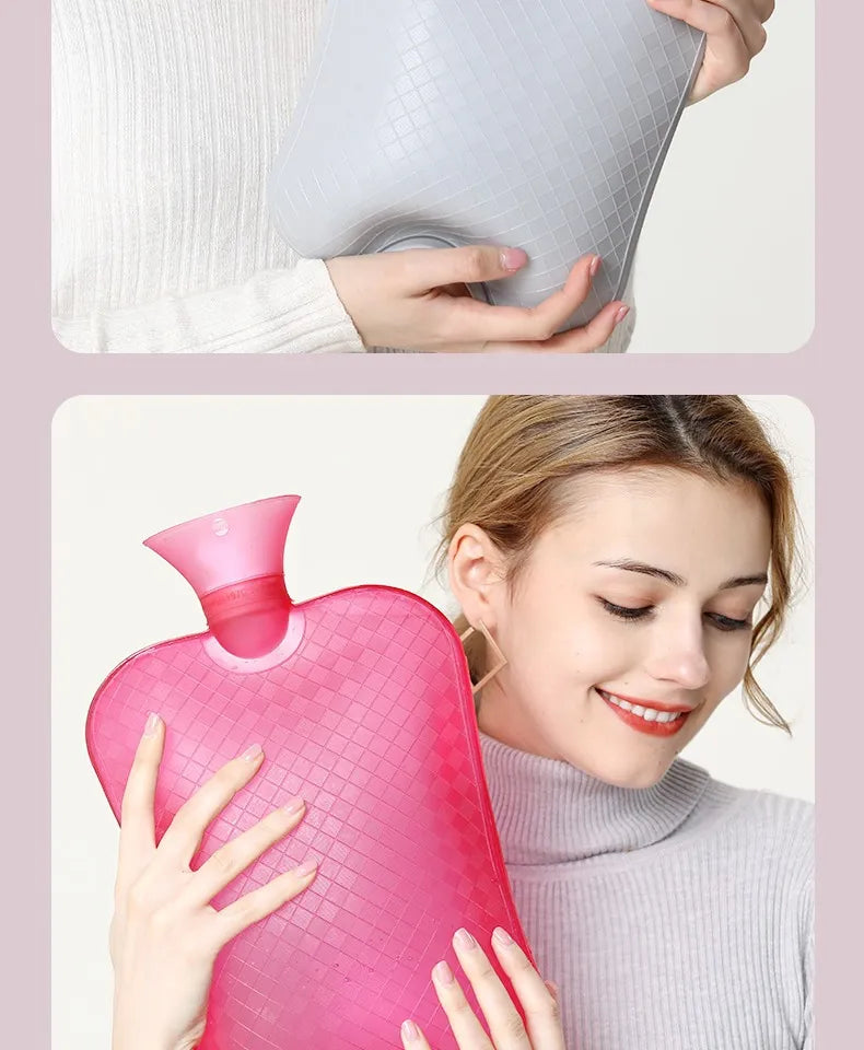 3000ml Large-capacity Hot Water Bottle Injection Water Heating Foot Bed Warm Quilt Pvc Warm Kettle Warm Bed  hot water bag