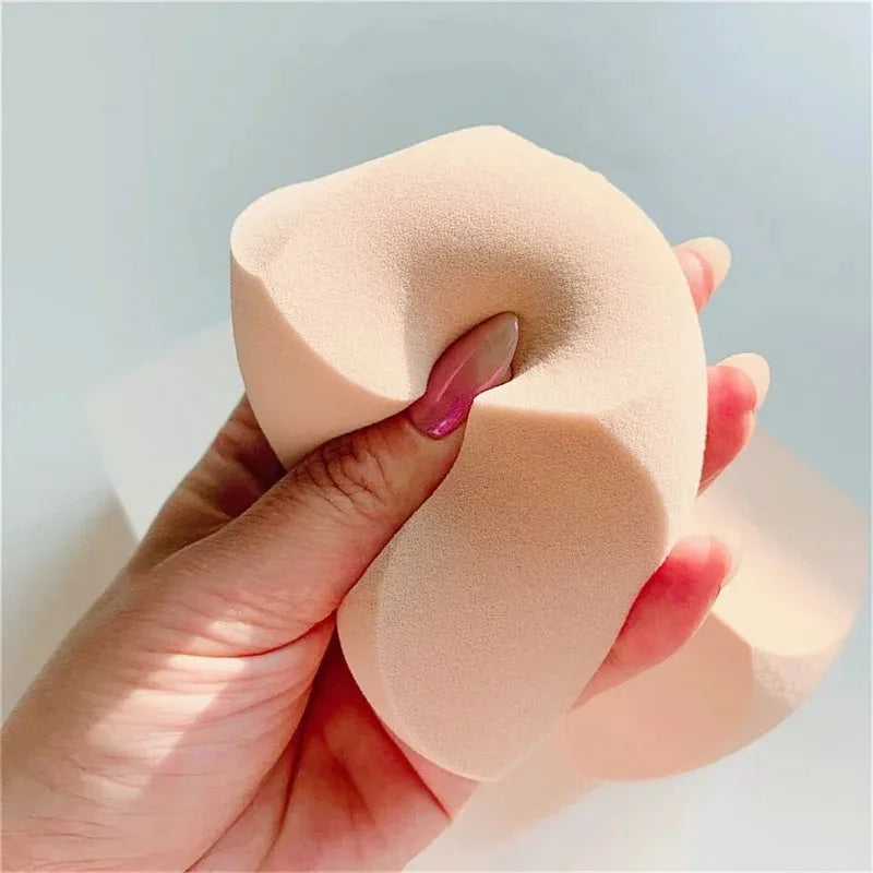 1Pc Big Size Makeup Sponge Puff Foundation Cosmetic Puff Wet And Dry Dual Use Soft Makeup Foundation Sponge Puff Make Up Puffs