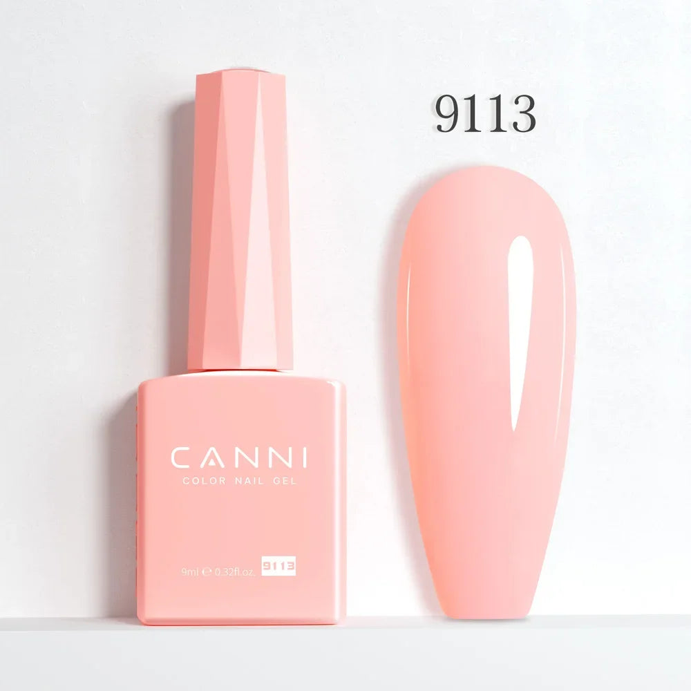 CANNI Christmas Color Gel Polish 9ml Hema Free TPO Free Nail Gel Polish Winter Colors Semi Permanent Gel Super Texture Brush