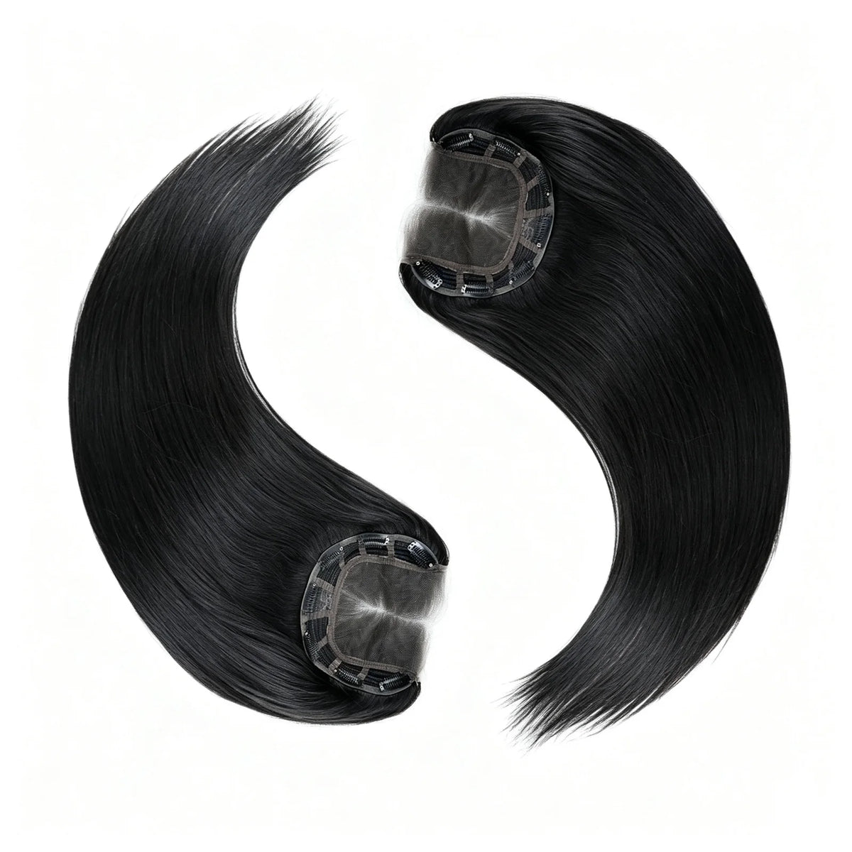 18x20cm Human Hair Topper Closure Straight Remy European Hair Piece HD Lace Topper Breathable Bleached Knots with Baby Hair