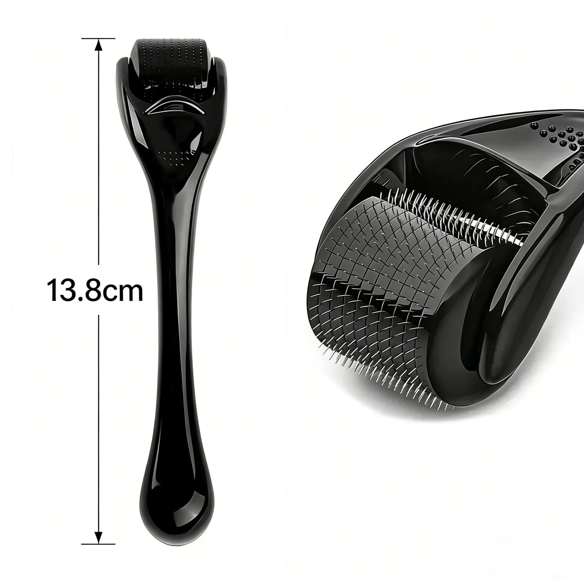 540 Titanium Derma Roller 0.2/0.25/0.3mm Micro Needle Roller Facial Body Skin Care Tool for Skin Repair Beard Growth Maintenance