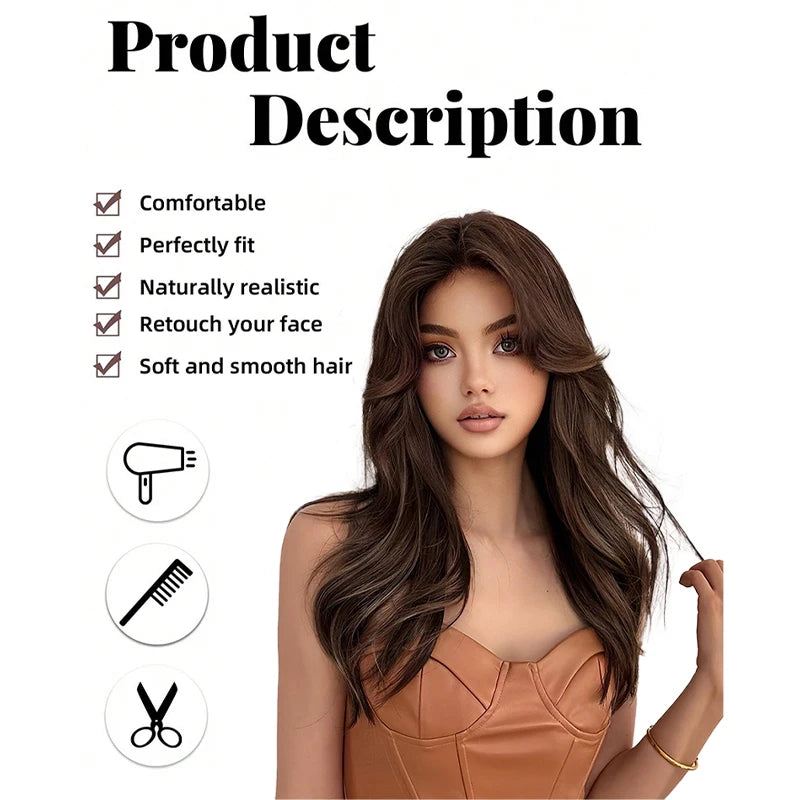 10 Inch 100% Human Hair 13X12cm Hairnet Clip in Hair Topper Extension with Bangs Top Wig Piece for Women Daily Life