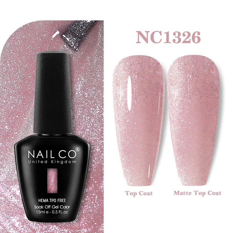 NAILCO 15ml TPO-Free Nail Gel Polish Vernis Semi Permanent Nails Art Manicure Design Hybrid Remover Gel Top Coat Ongle Gel UV