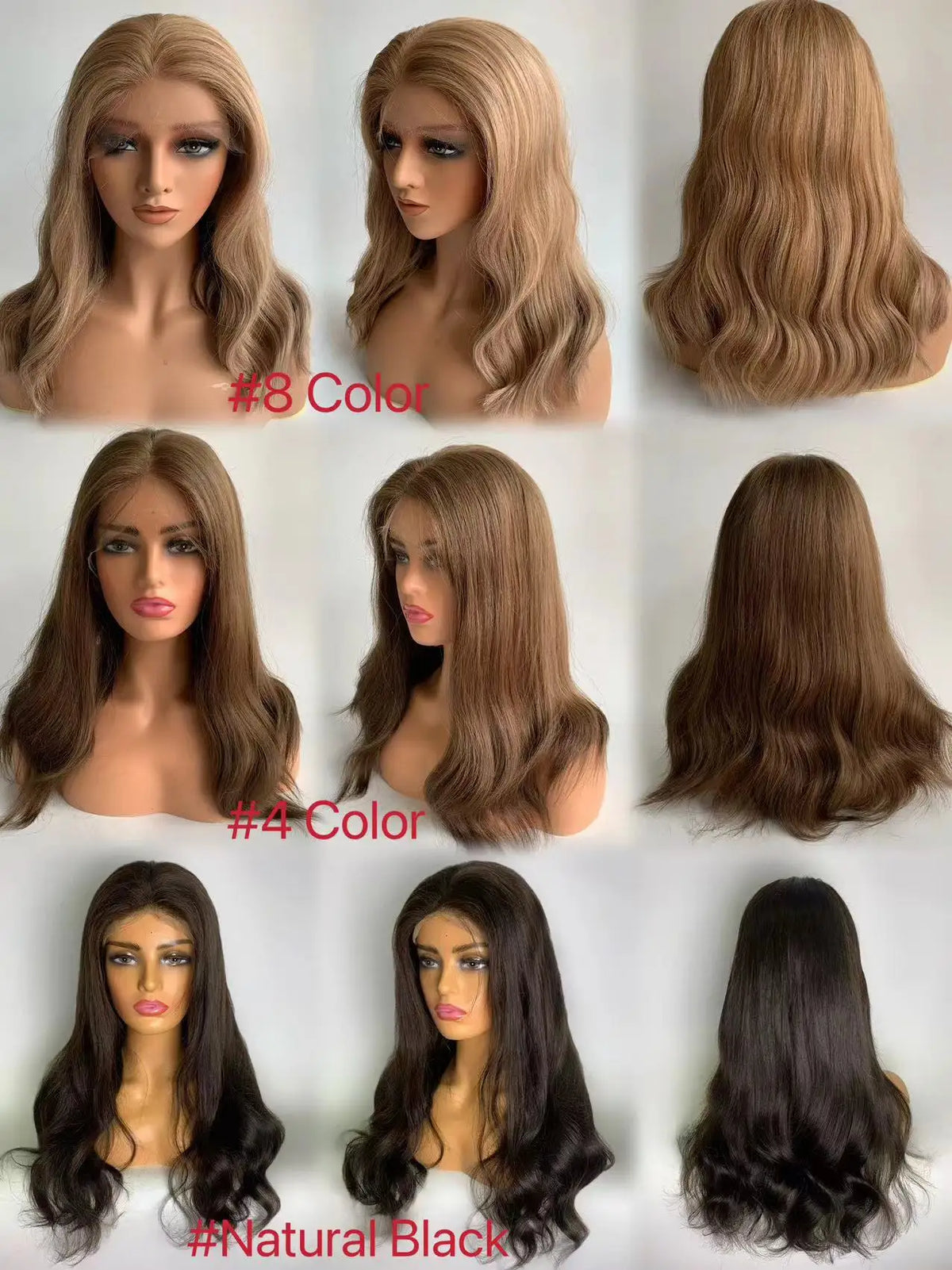 #4 Brown Color Silk Top Silicone Cap Medical Gluless Wig Replacement European Human Hair For Alopecia Or Cancer