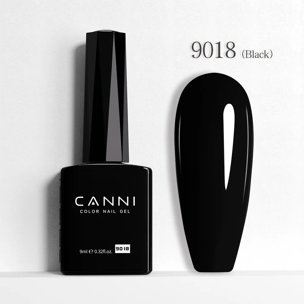 CANNI Christmas Color Gel Polish 9ml Hema Free TPO Free Nail Gel Polish Winter Colors Semi Permanent Gel Super Texture Brush