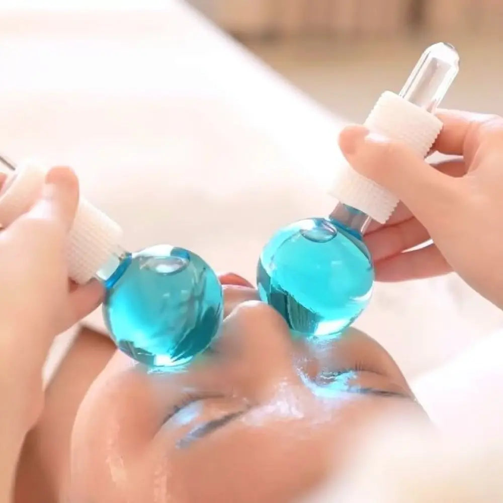 Cooling Face Globes Massage Roller Cryo Sticks Skin Rejuvenation Tightening Pores Facial Beauty Care Massage Tools