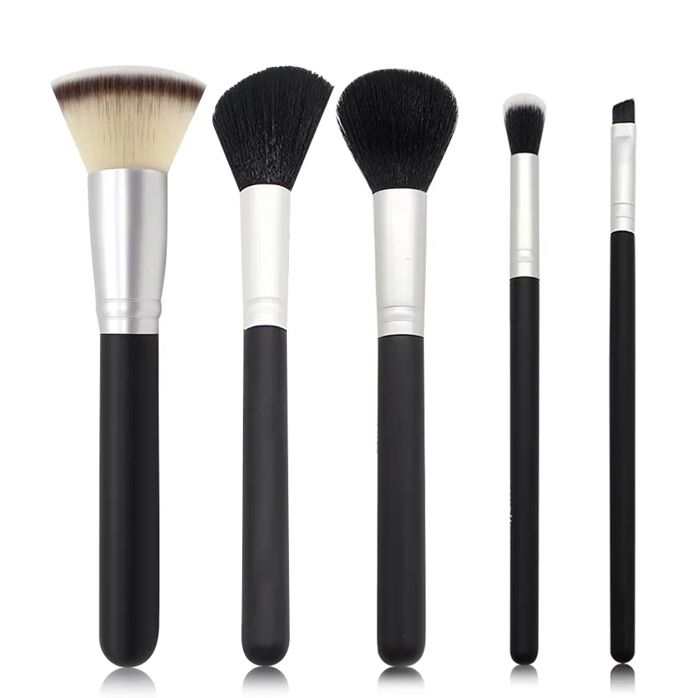 High-End Professional Makeup Brushes Set with Bucket Blush Powder Eyeshadow Eyebrow Foundation Beauty Makeup Tool Brochas