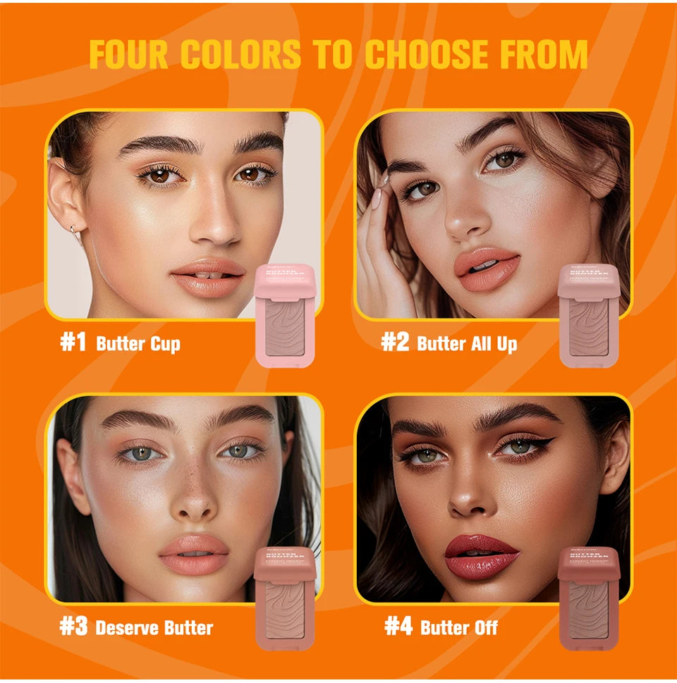 Bronzer Makeup Contour Soft Matte High Pigmentation Long-lasting Waterproof Bronzed And Shimmery Palette Powder Korean Makeup