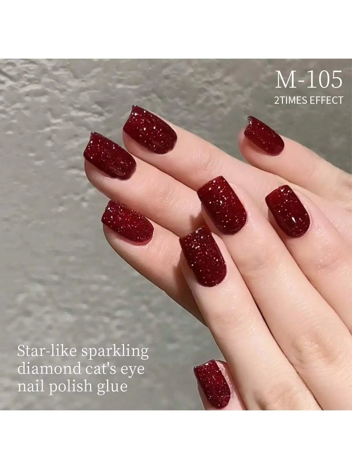 15ml Broken Diamond Halloween Christmas Nails Gel Nail Polish Adhesive Burst Flash Maillard Broken Diamond Adhesive