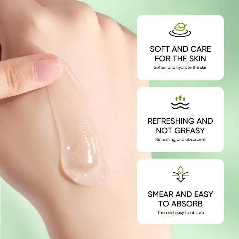 Natural 99% Aloe Vera Gel Moisturizing Soothing Sensitive Skin After Sun Repair Dilutes Acne Marks DIY Cream Lotion Mask Gel