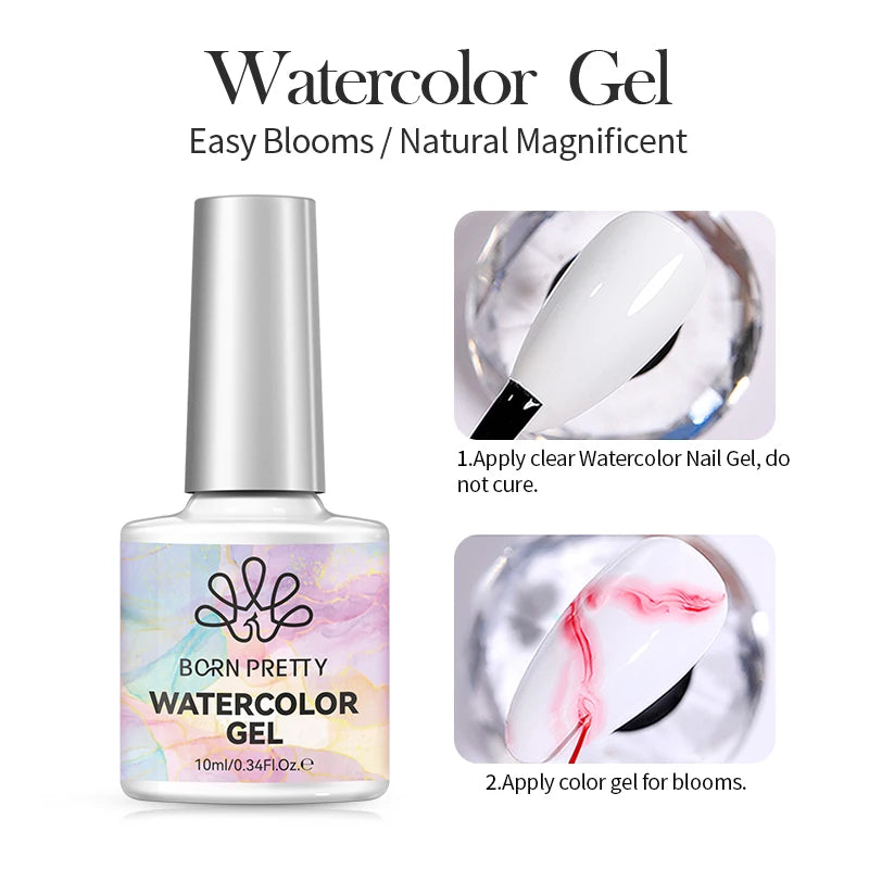 BORN PRETTY 130Colors Nail Gel Polish 10ml Vernis Semi Permanent Nail Art Manicure Soak Off LED UV Gel Nail Polish Nail Supplies