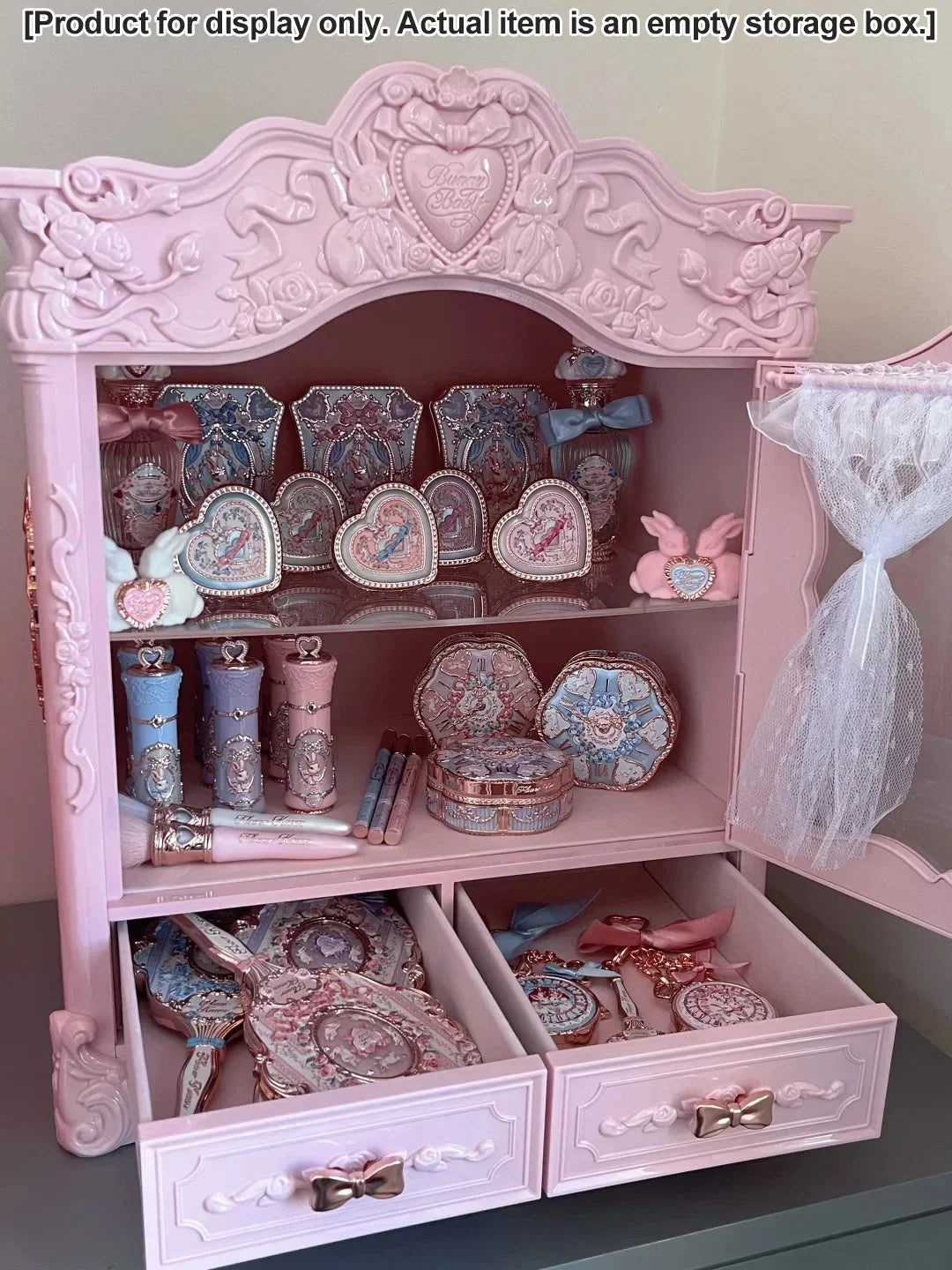 Snowflake Ballet Series Large Box Cosmetic Case Knight Unicorn Series Cosmetics Storage Empty Box Original Box Shipped