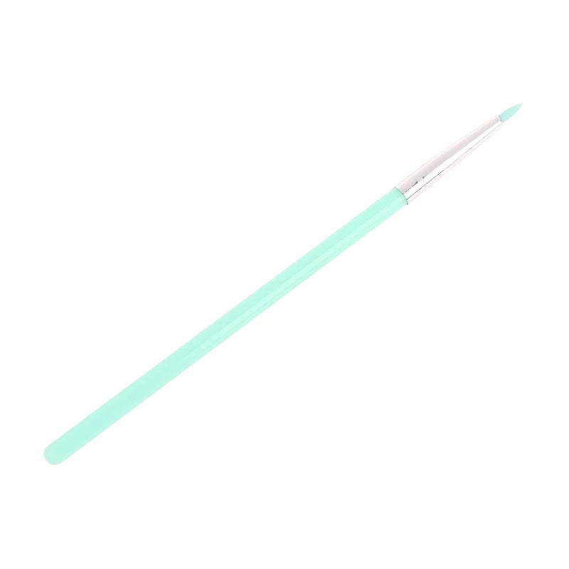 Silicone Concealer Brush Eye Makeup Assist Brush Eyeliner Brush Eye Shadow Eyebrow Details Nail Painting Tools Nail Art Brush