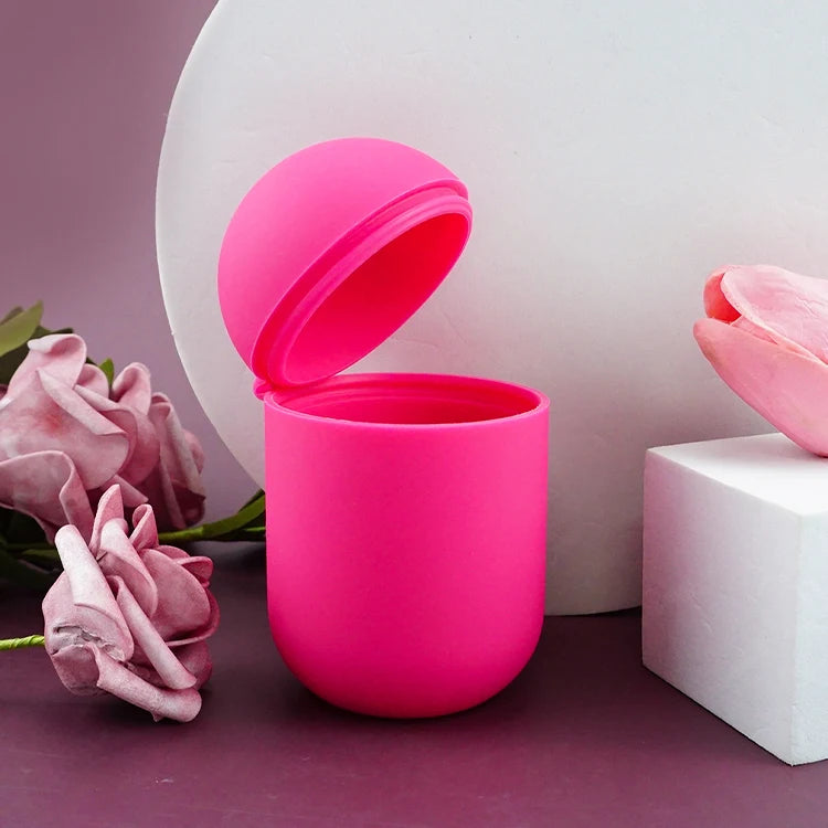 10pcs Silicone Case Sterilizer Bpa-Free Cleaner Container To Clean And Store Menstrual Cups Sterilizer Case