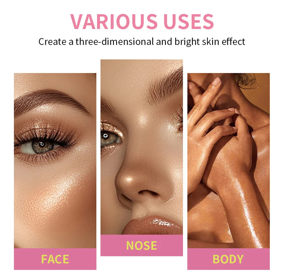 8 Shades Eyebrow Blush Palette With 3Pcs Makeup Brushes  Matte Shimmer Shadow Long Lasting Cosmetics Halloween Makeup Set