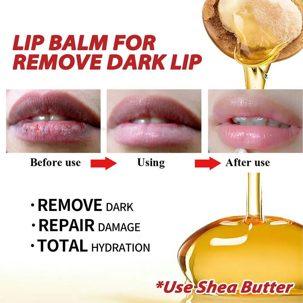 Lighten & Repair Dark Lips Lip Balm Reduce Lip Pigment Deposition Exfoliate Hydrating Lip Treatment 1/2/3/5PCS