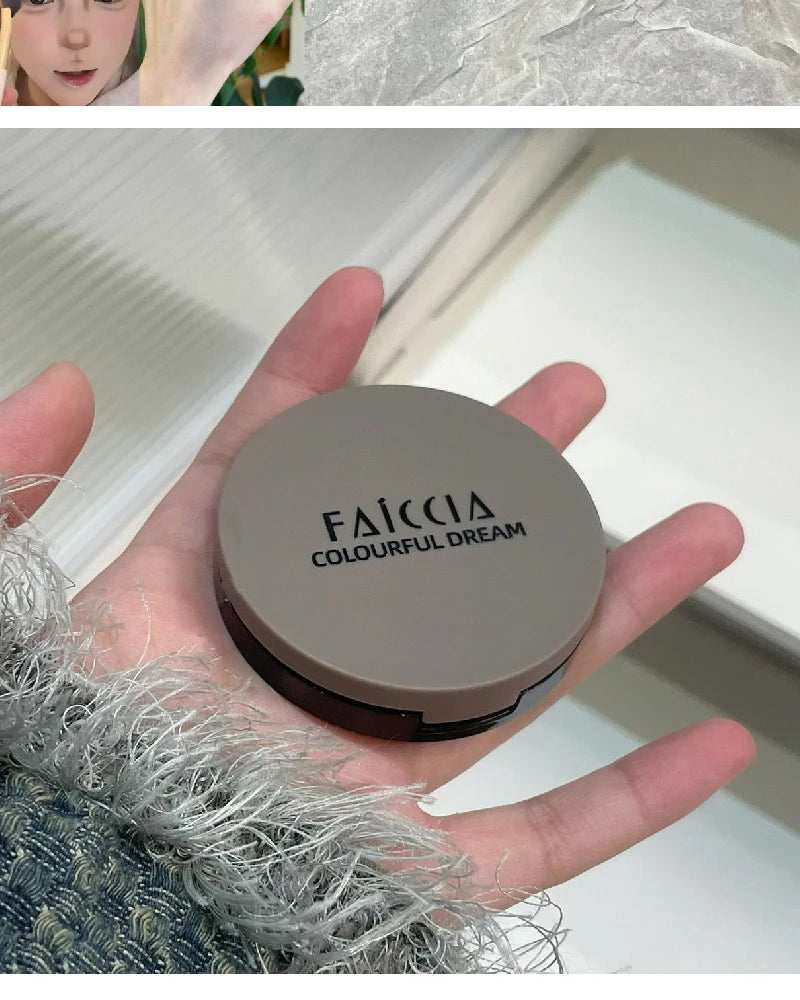 Monochrome Nose Shadow Contour Palette Natural Matte Cement Grey 3D Facial Bronzer Powder Cosmetic Highlight Brighten Contouring
