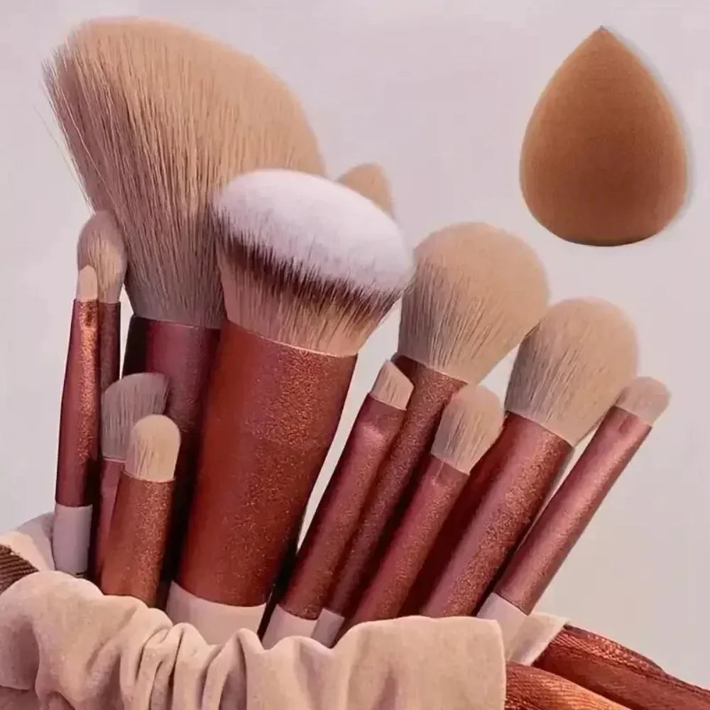 Makeup brush set, soft and fluffy, professional cosmetics foundation brush, multi-style blending makeup brush, beauty tools