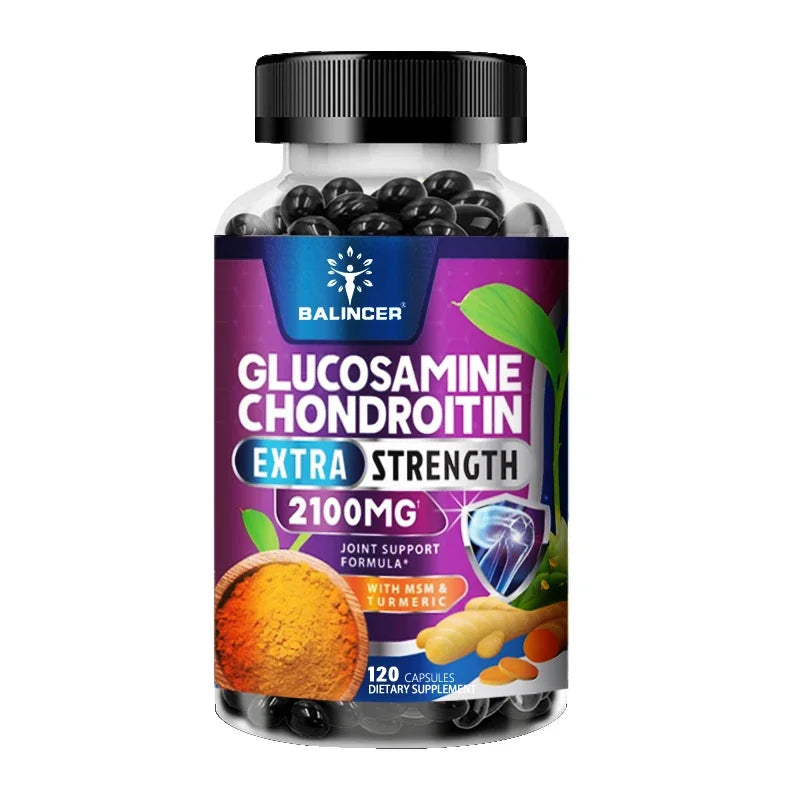 Balincer Supplement Glucosamine 2100mg with Chondroitin |Joint Mobilization, Helps with Joint Mobility |Joint Support Supplement