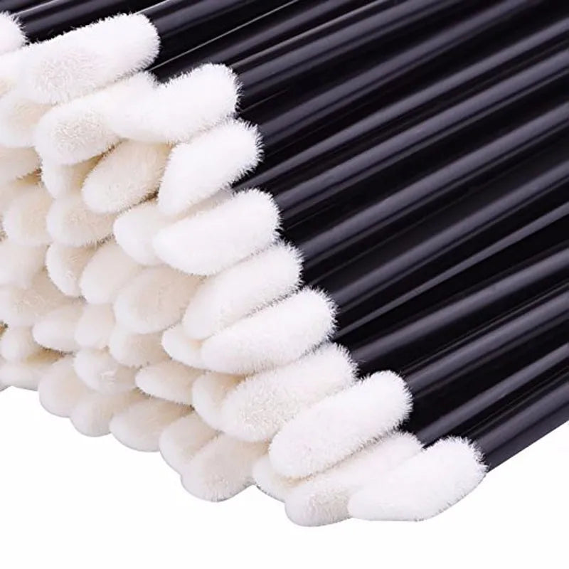 50/1000pcs Lip Brushes Applicators Eyelashes Brush Lipstick Brush Lip Gloss Applicator Wands Makeup Beauty Tool