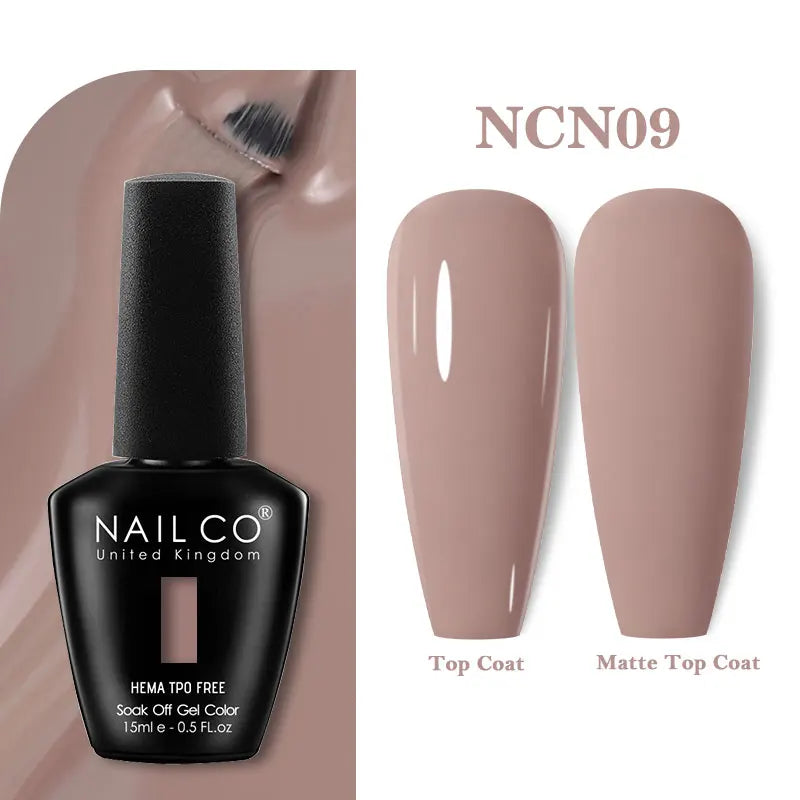 NAILCO 15ml TPO-Free Nail Gel Polish Vernis Semi Permanent Nails Art Manicure Design Hybrid Remover Gel Top Coat Ongle Gel UV