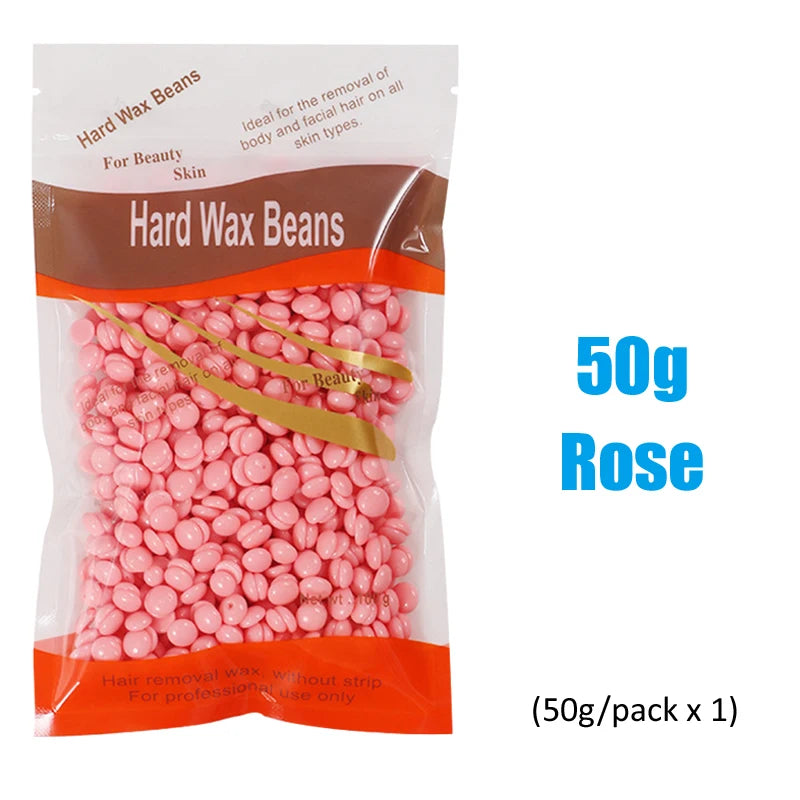 2026 1000g/500g/50g Wax Beans for Hair Removal Fast Painless Body Bikini Wax for Heater Machine Use in Beauty Salons And Home